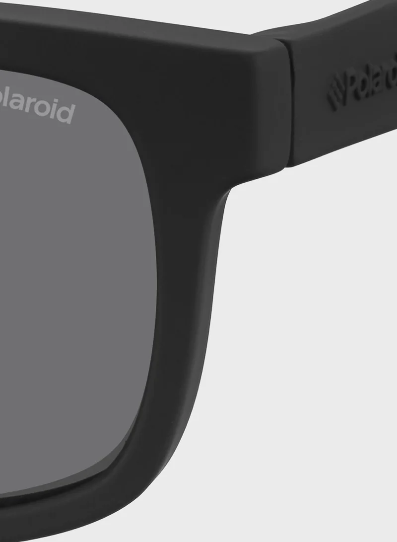 Polaroid Kids Rectangular Sunglasses