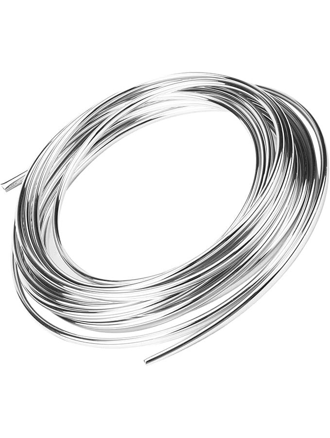 6 Meter Silver Car Door Edge Guard U Channel Trim Strip Scratch Protection - Image 1
