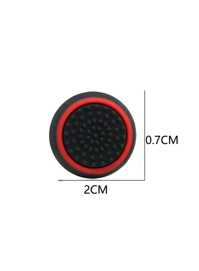 8-Piece Analog Reduce Noise i-Slip Thumb Grip Stick Cover, Wireless Controllers Game Remote Joystick Cap, Silicone Elastic Joystick Protective Ring（Mix colour）  - Image 4
