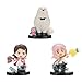 Total Anime SPYxFAMILY 2Inch Scale Chibi 3Pack Three 2Inch Scale MiniFigures with Display Bases - Image 2