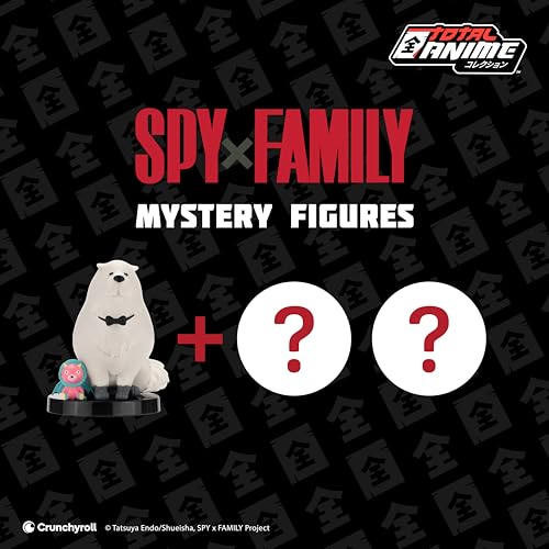 Total Anime SPYxFAMILY 2Inch Scale Chibi 3Pack Three 2Inch Scale MiniFigures with Display Bases - Image 5