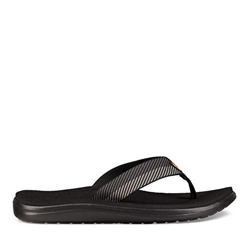 Teva mens Voya Flip Flop, Vori Black/Gray, 9 US - Image 3