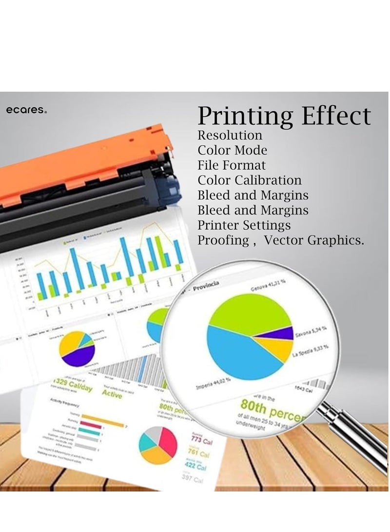 ECARES® 222A W2223A Compatible Toner Cartridge Use for Color LaserJet Pro MFP 3303fdw 3303sdw 3388sdw 3388fdw HP LaserJet Pro 3203 3288 Printer Series(Magenta) - Image 4
