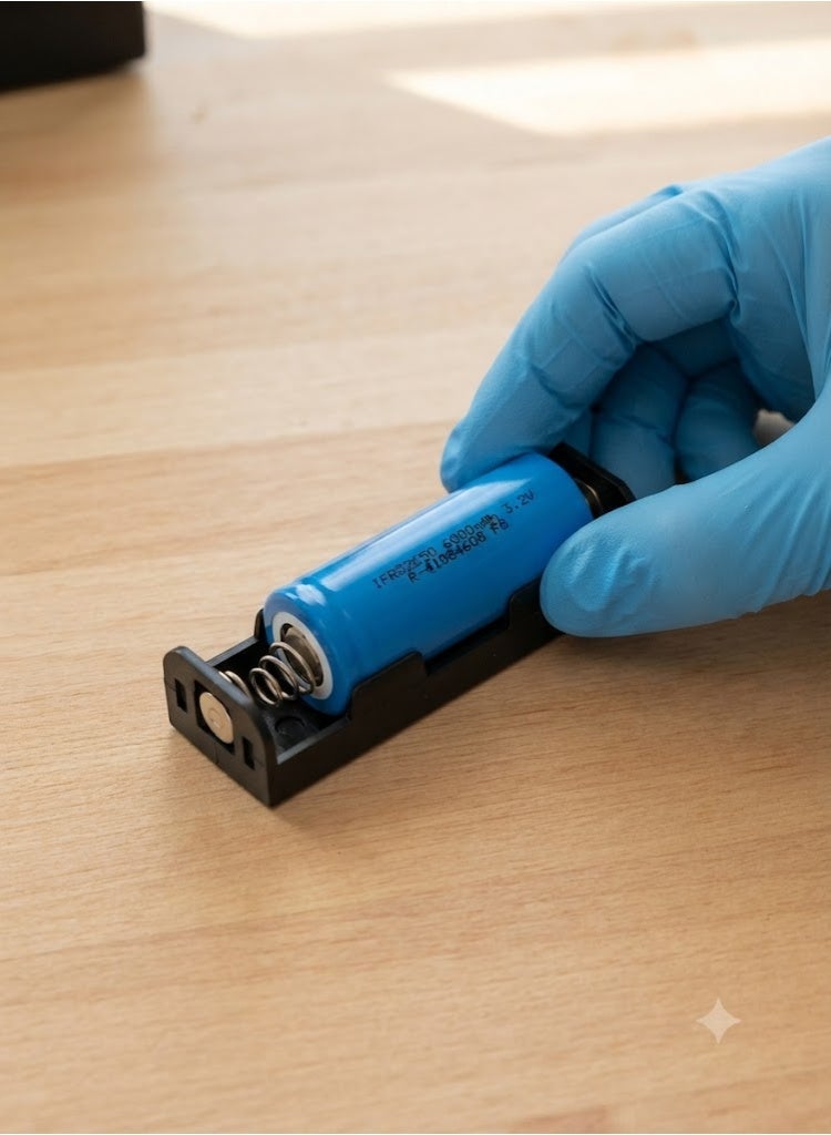 KNP 32650,LiFePO4 Rechargeable Battery,3.2V,6000mAh - Image 2