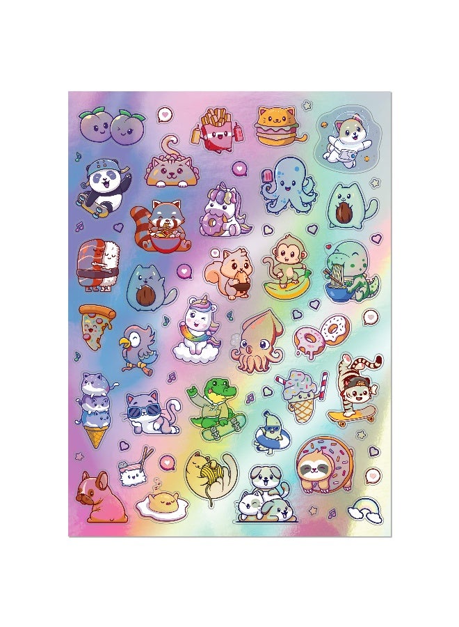 Hinkler Kaleidoscope Sticker Colouring Rainbow Dreams - Image 2