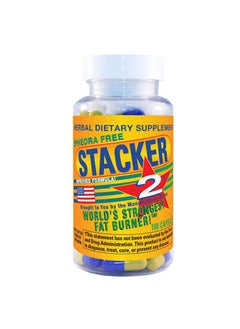 STACKER 2 Stacker 2 Fat Burner Capsules, Ephedra Free, 100-Count Bottle  - Image 1