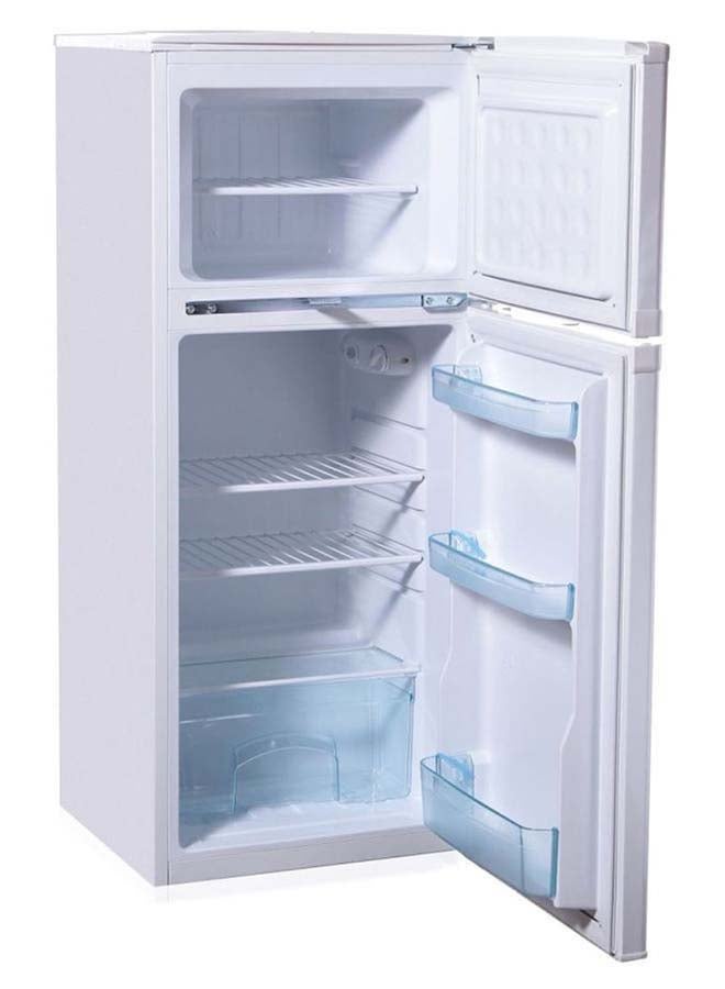 SUPER GENERAL 175 Liters Gross Compact Double Door Refrigerator-Freezer, Reversible Door, Tropical Compressor, 48 X 53 X 115 Cm, 1 Year Warranty 240 W SG R175H White - Image 3