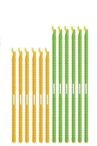 GripStic GRIPSTIC Bag Sealer  Reusable Chip Bag Clips Patented Airtight  Waterproof Seal on Food Storage Bags Kids Snacks  More Near Zero Waste 12ct Large