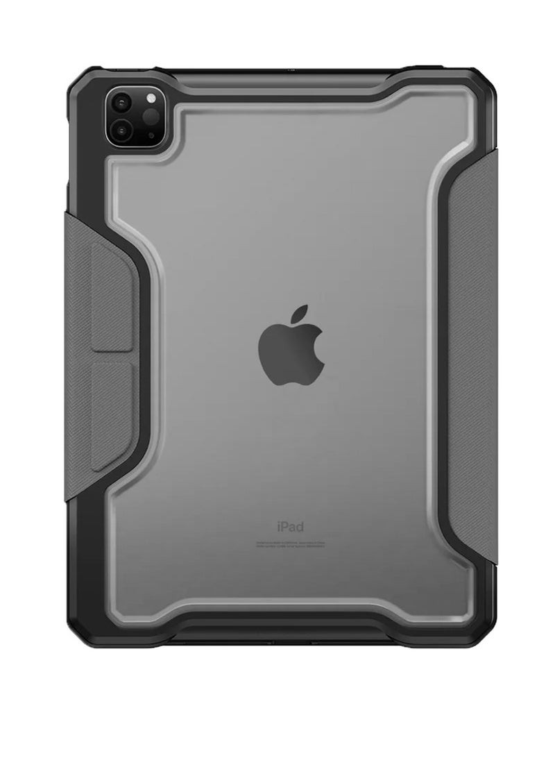 Uniq iPad Pro 11 inches (2020) and (2021) Cover, UNIQ Case - Trexa Antimicrobial Black Black - Image 3