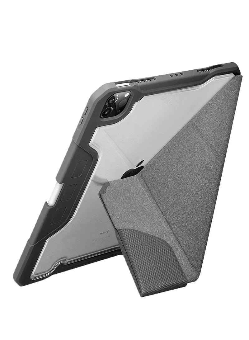Uniq iPad Pro 11 inches (2020) and (2021) Cover, UNIQ Case - Trexa Antimicrobial Black Black - Image 2