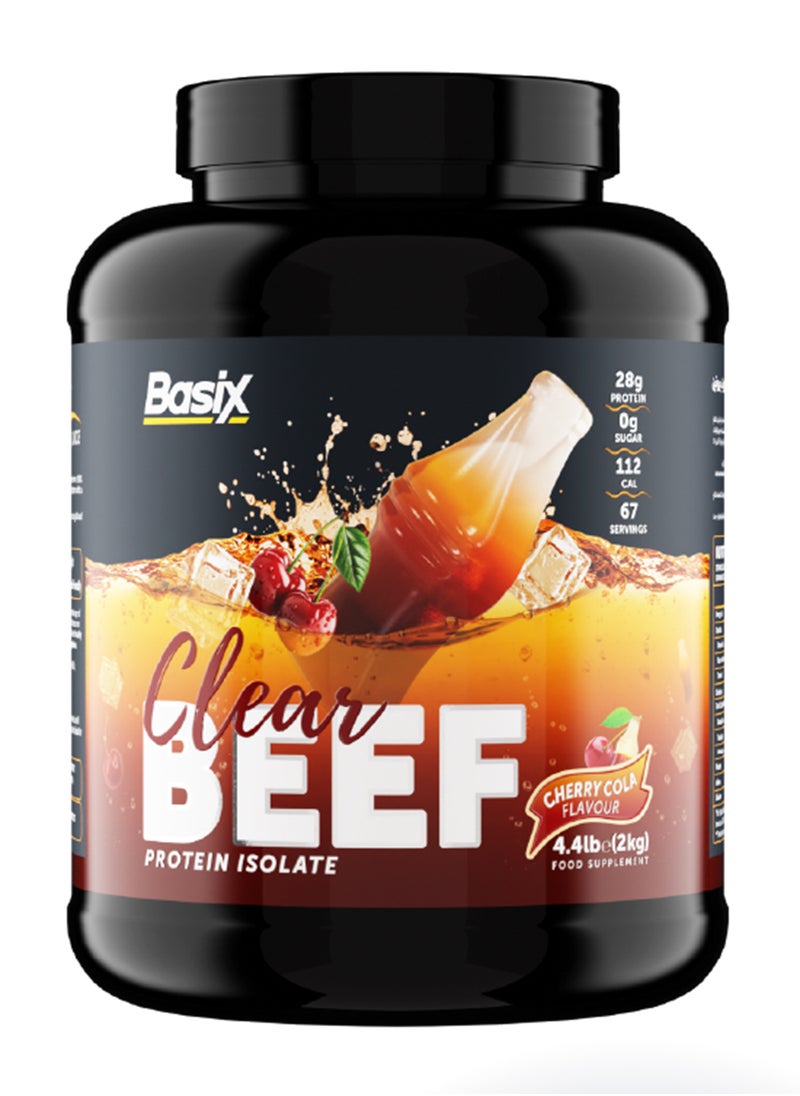 Basix Beef Protein Isolate Cherry Cola Flavour 4.4lb  - Image 1