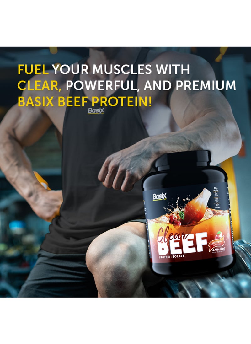 Basix Beef Protein Isolate Cherry Cola Flavour 4.4lb  - Image 5