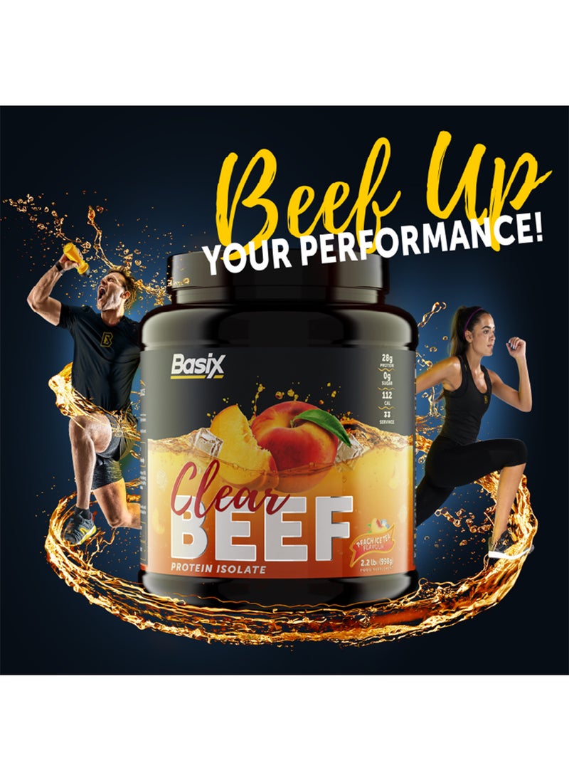 Beef Protein Isolate Peach Ice Tea Flavour 2.2lb
