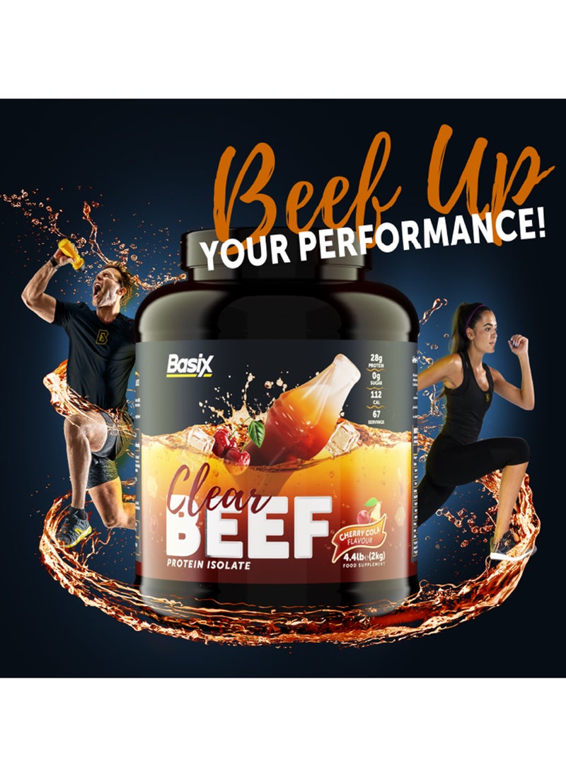Basix - Beef Protein Isolate Cherry Cola Flavour 4.4lb - Image 1