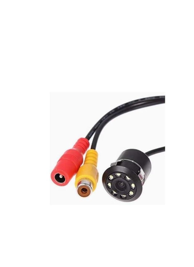 Generic - LED Car Rear View Camera Car Reversing System Camera HD Wide Color View Angle Universal Size Waterproof Design Rear Camera for DVD Player - Image 1