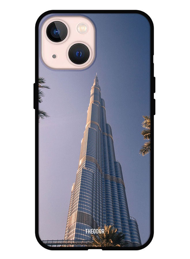 Theodor Protective Case Cover For iPhone 13 Burj Khalifa Wallpaper - Image 1