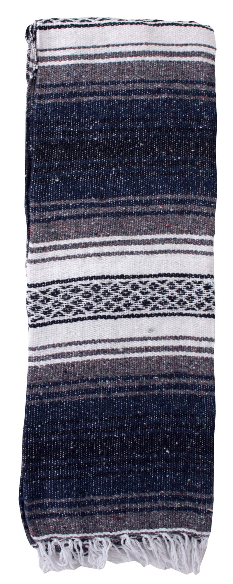 Canyon Creek Authentic Mexican Yoga Falsa Blanket (Dark Blue) - Image 3