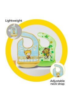 By 10Club Baby Cup Bibs - 2Pc | Baby Bibs For 6 To 12 Months | Bibs For New Born Baby 0 To 6 Months | Waterproof Spill Resistant Bibs | Food Catcher Cup | Infant Apron | Combo Of 2 - pzsku/ZB5666D9DB75C095664B6Z/45/_/1733730620/a6074d60-558c-4cb7-b9ce-3489c38adb4e