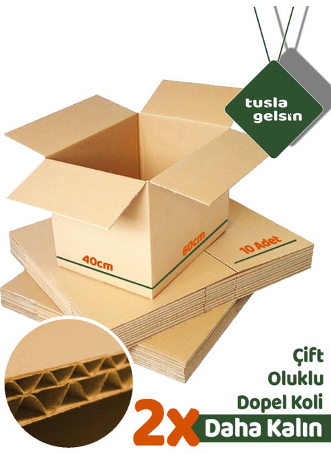 Comes with a Key, Carrying and Storage Box Double Slotted 60X40X40 (10 Pcs)