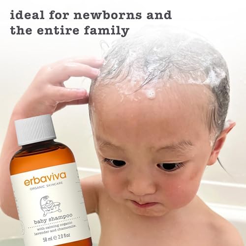 erbaviva Baby Shampoo, 2 Fl Oz - Image 4