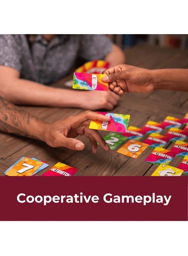 Fireside Games Ultimatch Cooperative Card Game Easy to Learn by Matching Colors & Numbers - Addictive Fun for Kids Teens and Adults Ages 10 and up - 1 to 5 Players Great for Family Game Night - Image 4