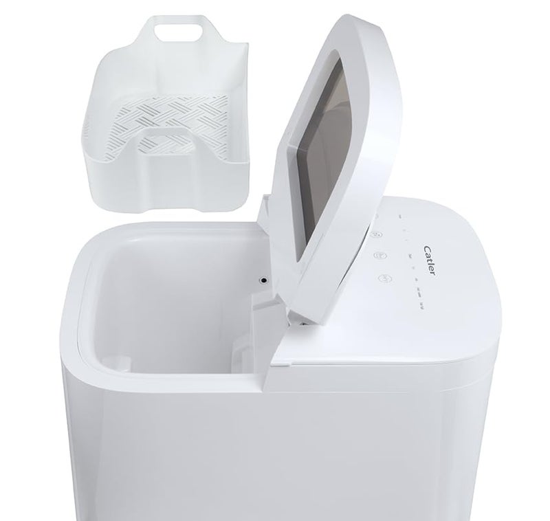 Catler IM 810 Automatic Ice Cube Maker, 15kg/24H Capacity, UV Sterilisation, 2 Ice Sizes, Touch Control, Self-Cleaning - Image 5