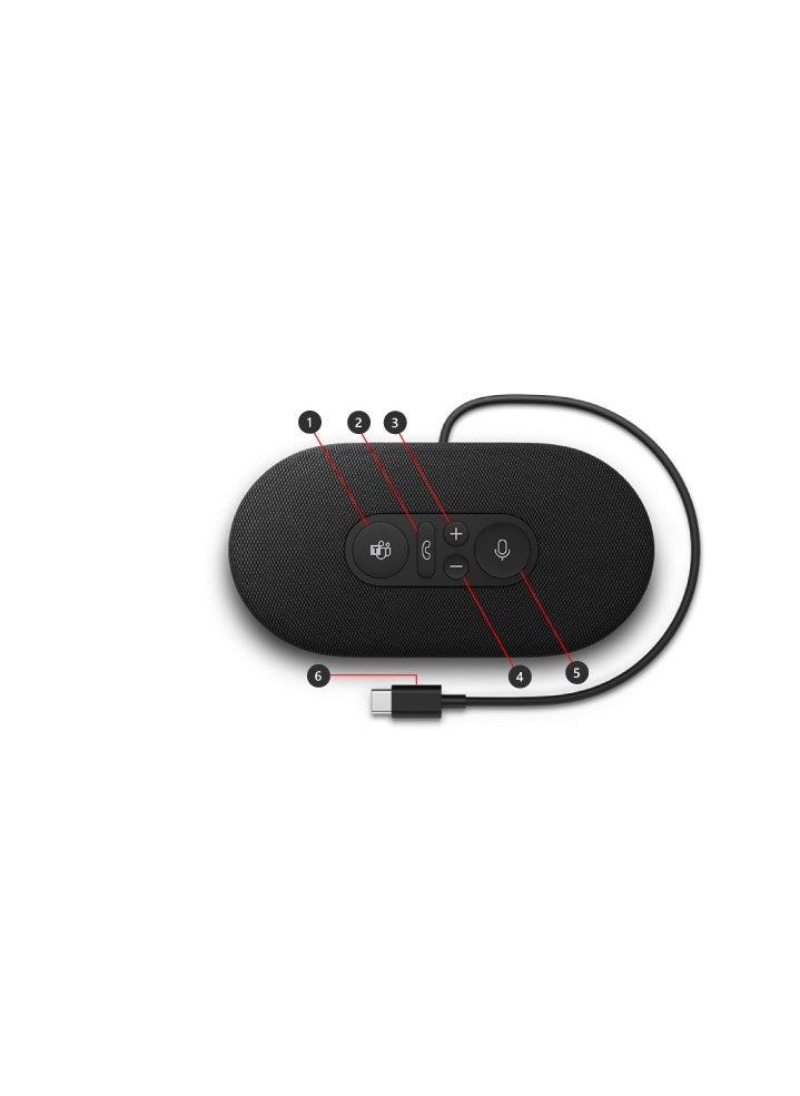 Microsoft Modern USB-C Speaker (with microphone) 8KZ-00008