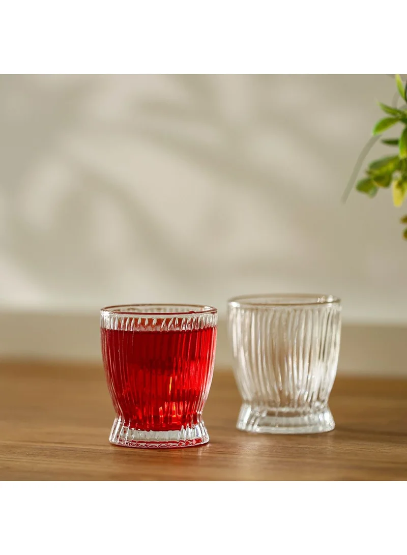 DANUBE HOME Mysteva 4-Piece Glass Set, 280ml