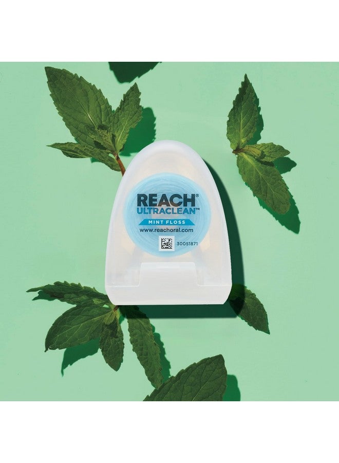 ريتش خيط تنظيف الأسنان بالنعناع المشمع، إزالة البلاك بشكل فعال، حماية الأسنان واللثة، مقاومة للتمزيق لتنظيف شامل في المناطق الضيقة، خالية من Pfas 30 ياردة، عبوة واحدة - Image 4