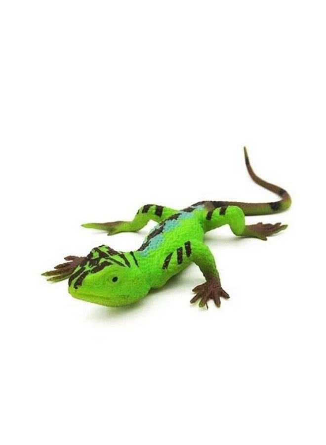 SUPER TOY Reptile Toy for Kids Realistic Gecko Lizard Iguanas Figurine Rubber Animal Cold Blooded Lifelike Soft Prank Toys Educational Gift Boys Girls - Image 1