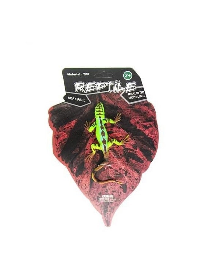 SUPER TOY Reptile Toy for Kids Realistic Gecko Lizard Iguanas Figurine Rubber Animal Cold Blooded Lifelike Soft Prank Toys Educational Gift Boys Girls - Image 5