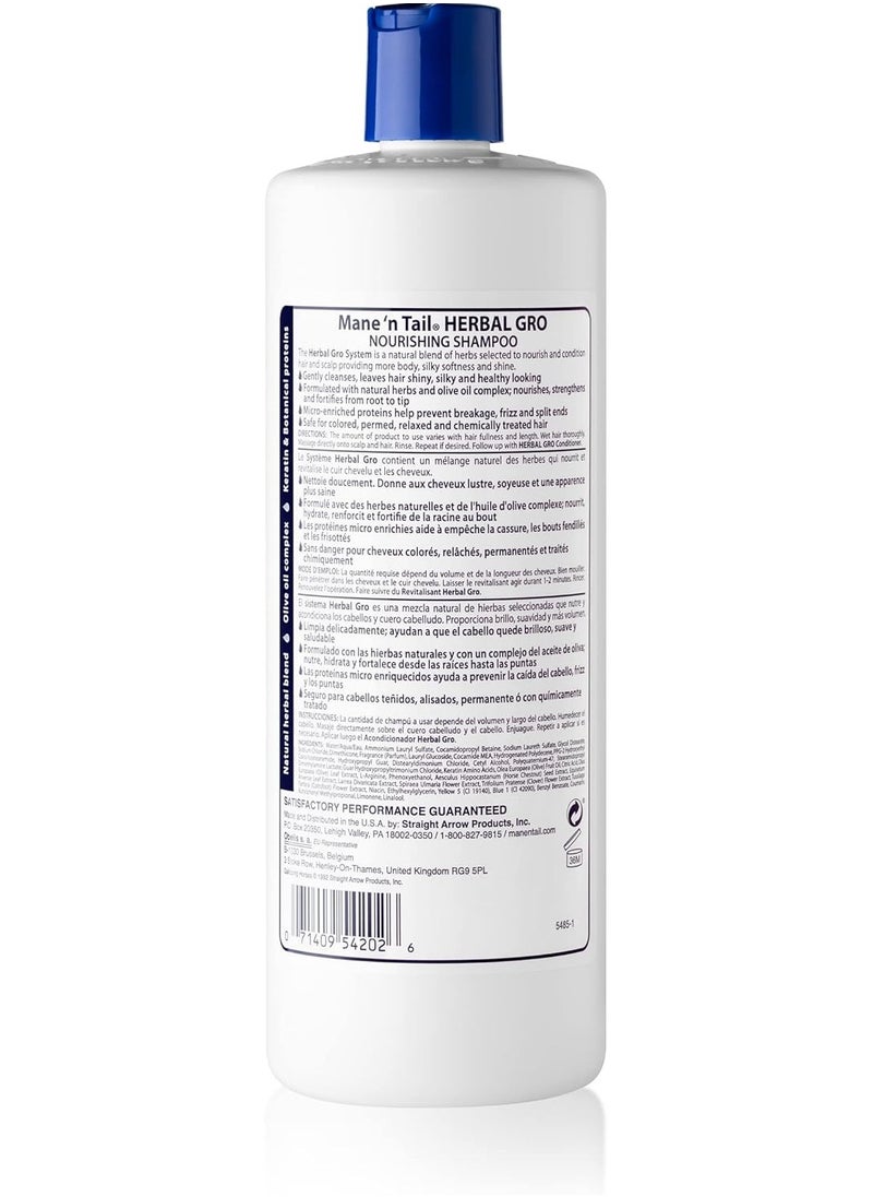 Mane 'n Tail Mane 'N Tail Herbal Gro Shampoo, 27.05 Oz.  - Image 3