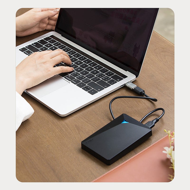 EAGET G20 محرك أقراص محمول بحجم 2.5 بوصة بسعة 1 تيرا بايت، يوفر تكنولوجيا USB 3.0 عالية السرعة، ومقاوم للصدمات، مع ضوء مؤشر، ودعاء لتوافق واسع - Image 2