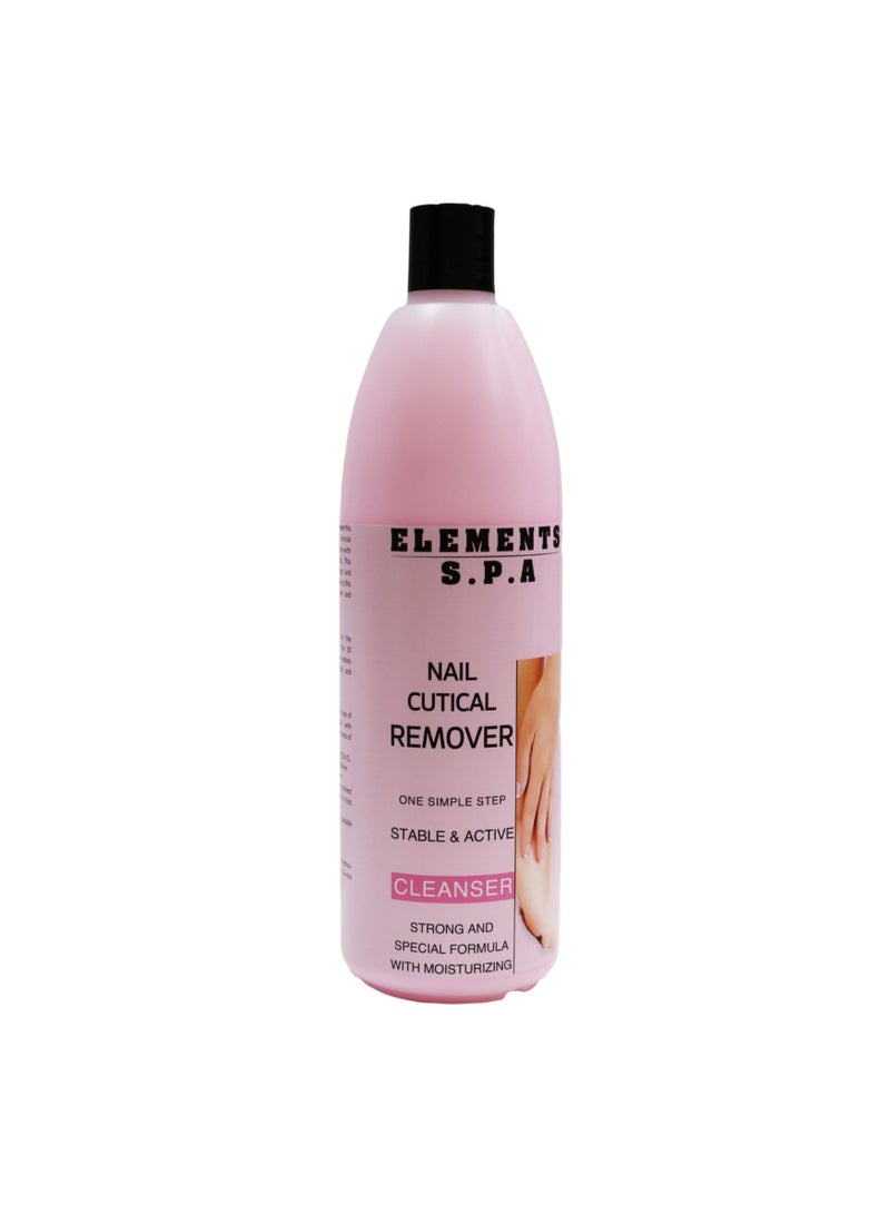 ELEMENTS NAIL CUTICLE REMOVER PINK 1000ML