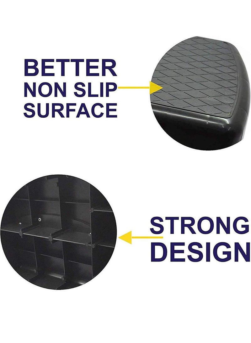 بلومنغ تايم اليوغا اللياقة البدنية التمارين الرياضية دواسة ارتفاع قابل للتعديل معدات اللياقة البدنية المنزلية الإيقاعي اللياقة البدنية دواسة - Image 3