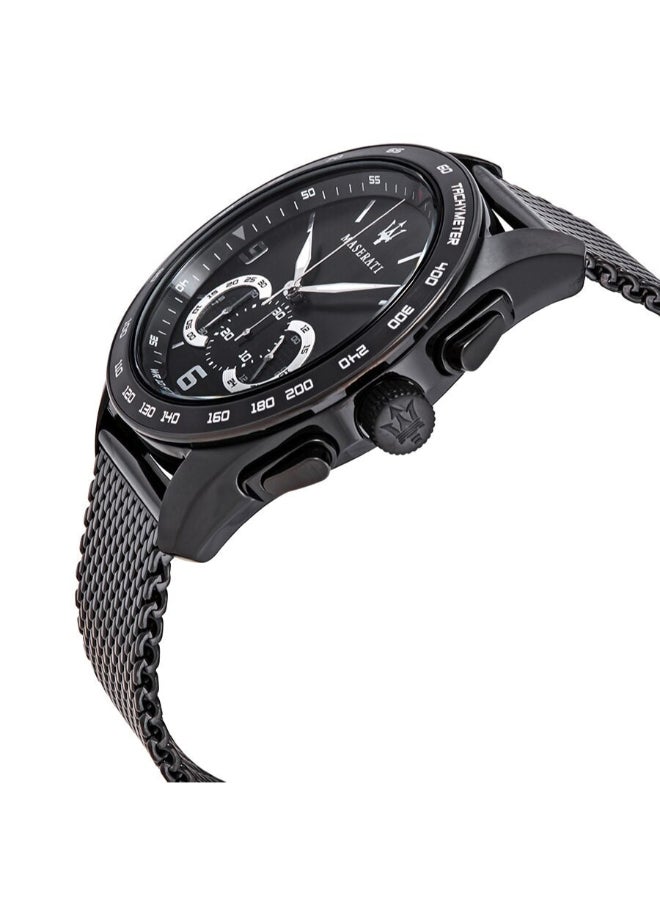 Maserati Maserati Men's Traguardo Analog Display Analog Quartz Black Dial Watch - R8873612031  - Image 2
