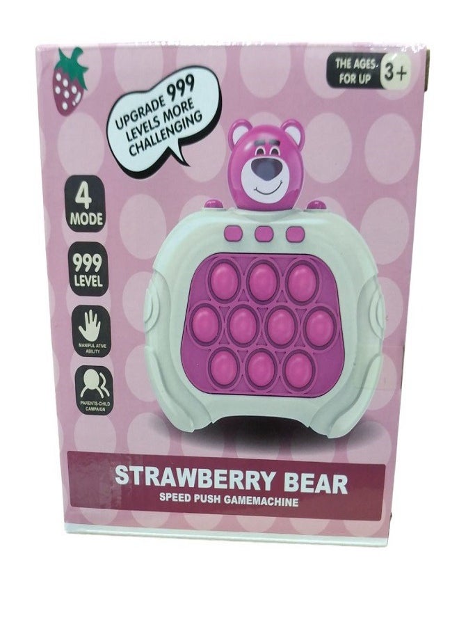 Pop Push it Game Controller Sensory Fidget Toy (Bear)