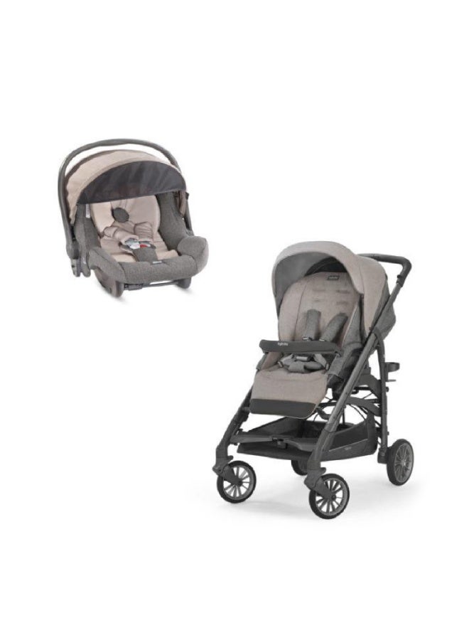 إنجليسينا عربة إنغليسينا تريولوجي | طي بيد واحدة، مقعد قابل للعكس، ركوب سلس وراحة فاخرة - Image 1