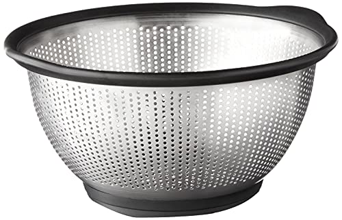 KitchenAid Stainless Steel Colander 5 Quart Black - Image 1