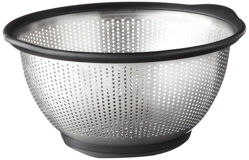 KitchenAid Stainless Steel Colander 5 Quart Black - Image 2