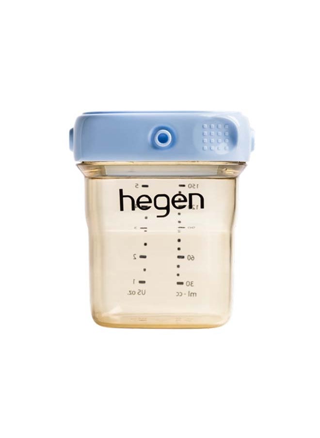 hegen - غطاء تخزين حليب الثدي باللون الأزرق - Image 1