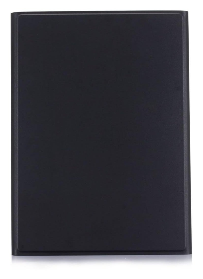 Keyboard Case for MatePad T10/T10s 2020, Slim Lightweight Folio PU Leather Stand Case with Magnetically Detachable Wireless Keyboard for T10s 10.1" / T10 9.7" Tablet, Black