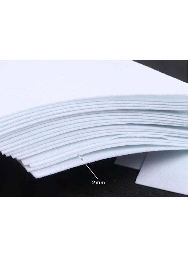 YYCRAFT Stiff Felt Sheets Thick Felt 9 Inch X 12 Inch - 15 Pcs Pack, White - Image 3