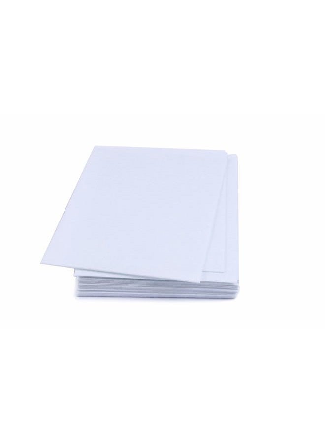 YYCRAFT Stiff Felt Sheets Thick Felt 9 Inch X 12 Inch - 15 Pcs Pack, White - Image 1