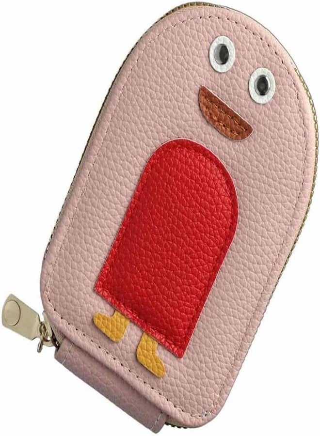 BuntyChiku Cute Penguins PU Credit Card Holder, Cute Penguins Wallet with 11 Card Slots PU Credit Card Coin Wallet Women's Leather Credit Card Holder Women's Credit Card Holder (Multi) - Image 5
