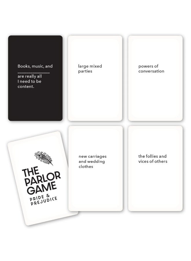Pride and Prejudice the Parlor Game: A Literature-Inspired Party in a Box  - Image 2