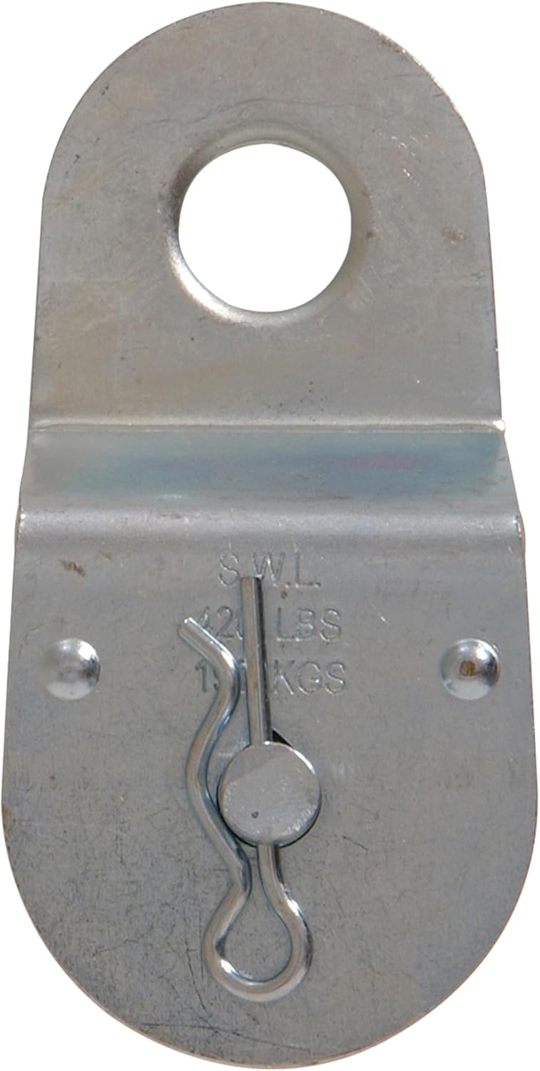 HARDWARE ESSENTIALS Double Sheave Fixed Pulley (1-1/2") - Image 3