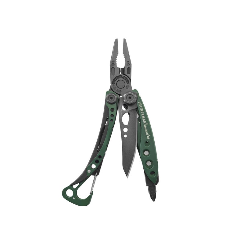 LEATHERMAN, Skeletool CX, 7-in-1 Lightweight, Minimalist Multi-Tool for Everyday Carry (EDC), Home, Garden & Outdoors, OD Green - Image 1