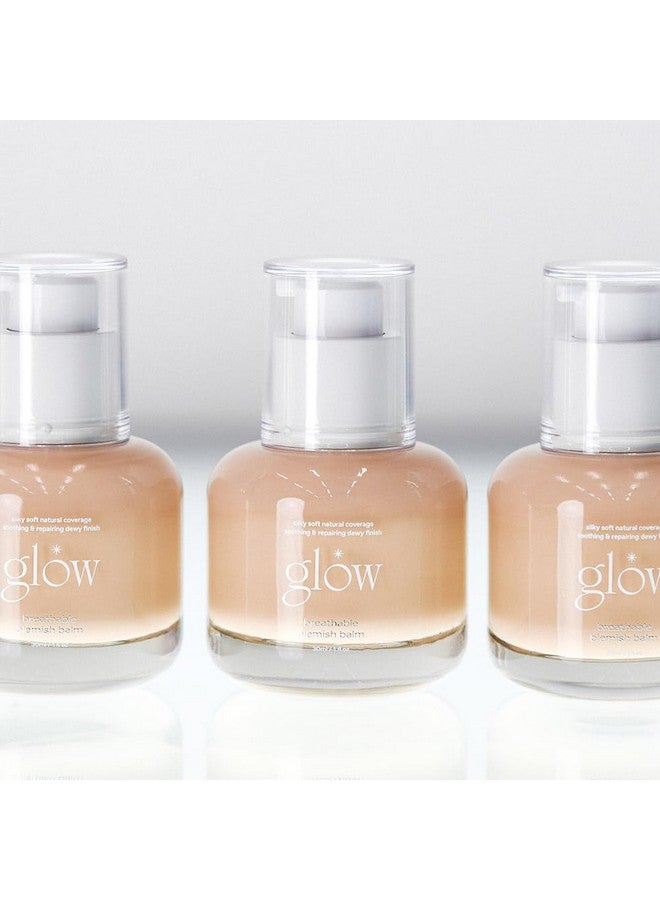 Glow Breathable Blemish Balm One Crueltyfree & Artificial Fragrancefree Essential Oilfree Glutenfree Lightweight & Hydrating Bb Cream That Feels Like Skincare 1 Fl Oz - Image 2