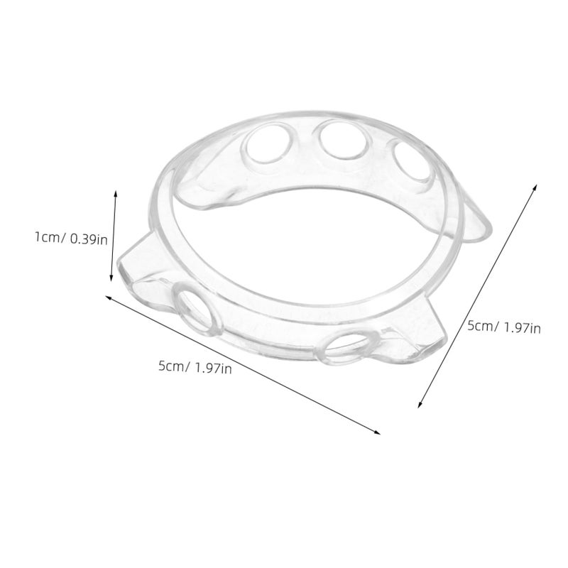 غطاء واقي من TPU مطلي بالفضة مع فتحات دقيقة مقاوم للخدوش - Image 3